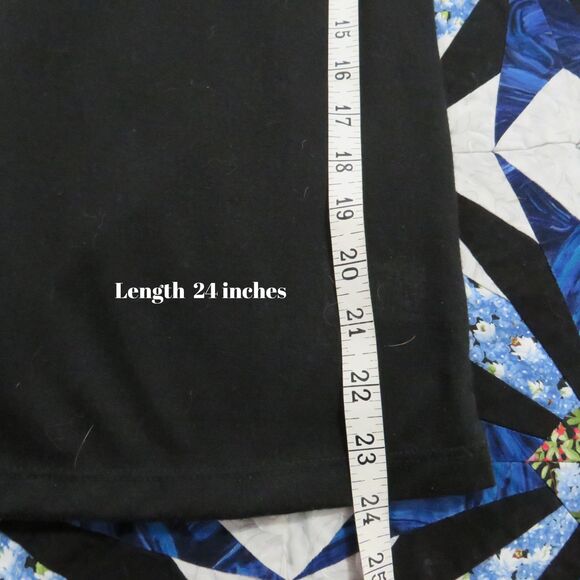 B.L.E.U. Flowy Blouse Sz S Women Peach and Black Boho Fairy Core for Cruises - Picture 5 of 8